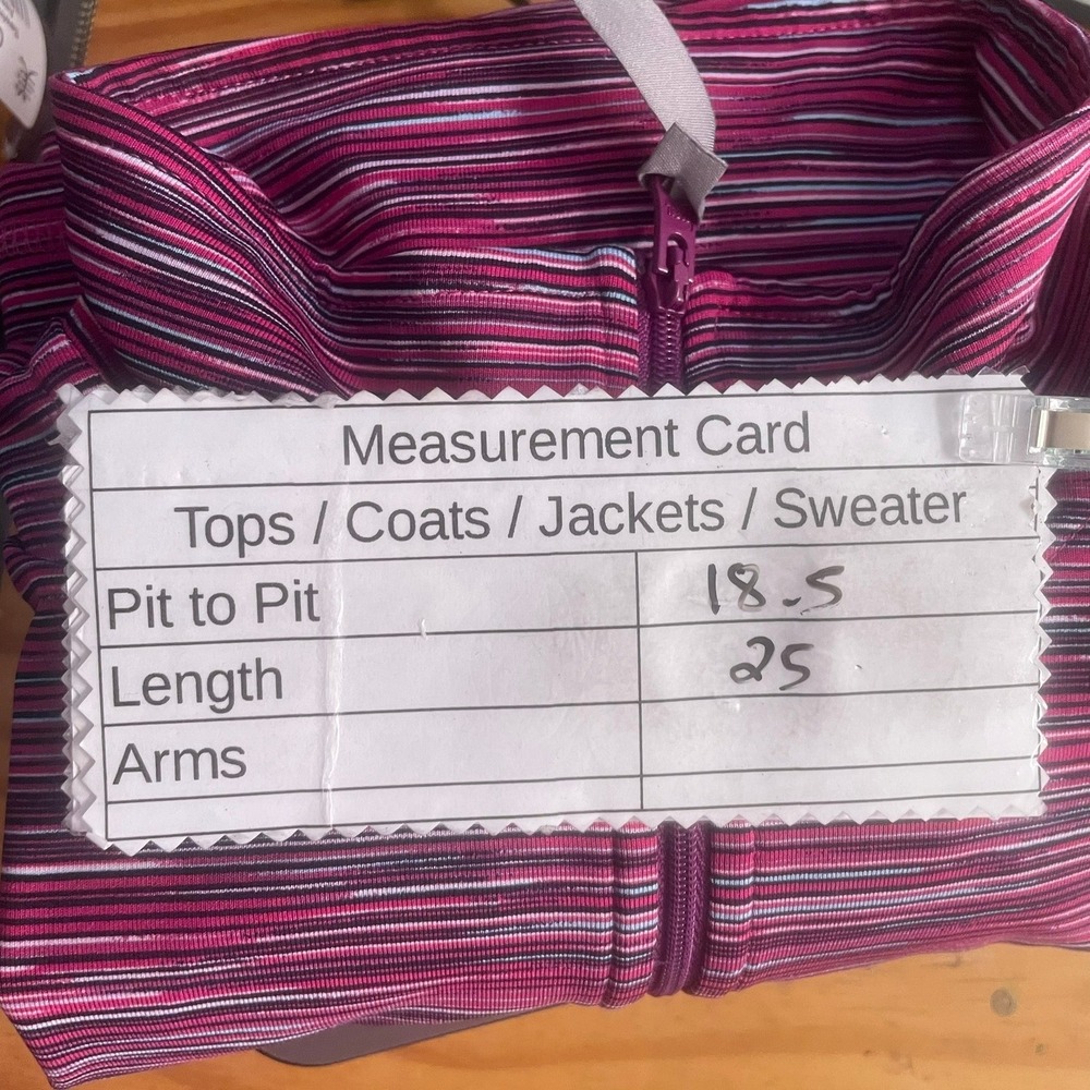 T By Talbots Quarter Zip Pullover Raspberry Small‎ - Picture 11 of 14